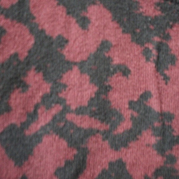 The Rail Medium Black & Maroon Print Cotton-Acrylic Pullover Sweater - Picture 4 of 7